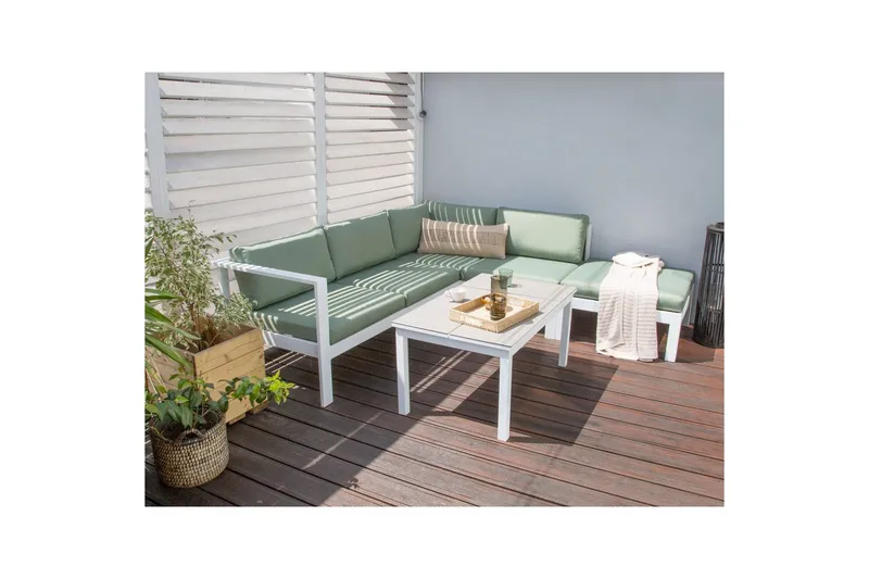 Tyynynpäällinen Messina Vihreä - Vihreä - Puutarhakalusteet - Terassiryhmät - Päälliset