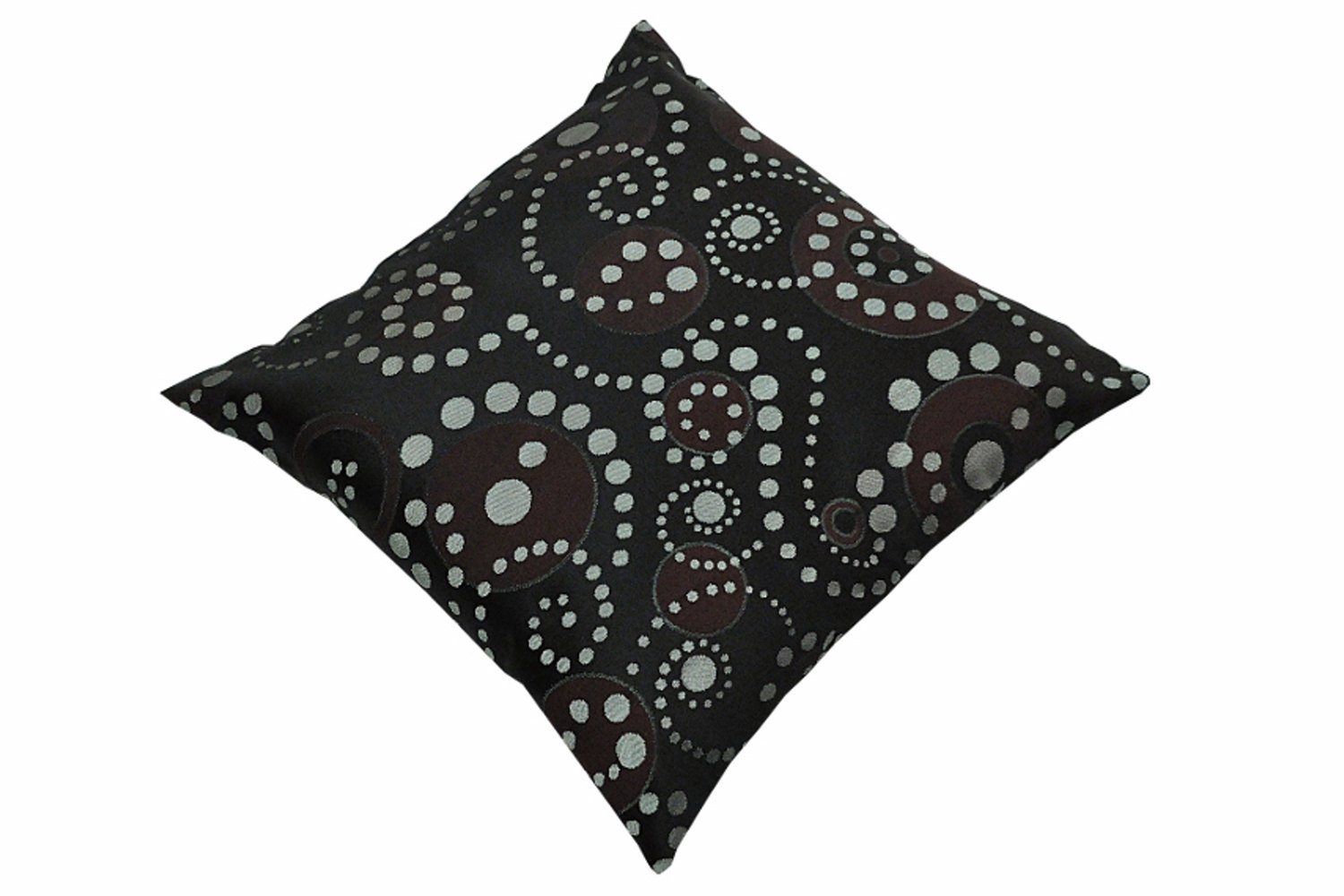 Tyynynpäällinen 45 x 45 cm - Neptunus must/val - Kodintekstiilit & matot - Tyyny & torkkupeitto - Tyynynpäälliset