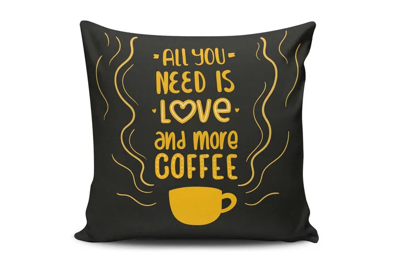 Tyynynpäällinen Cushion Love 45x45 cm, Monivärinen