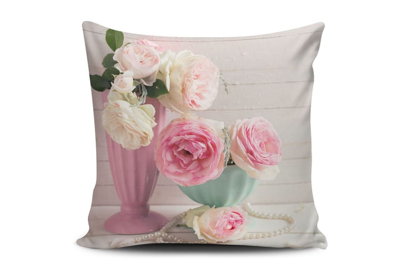 Tyynynpäällinen Cushion Love 45x45 cm - Monivärinen - Kodintekstiilit & matot - Tyyny & torkkupeitto - Tyynynpäälliset