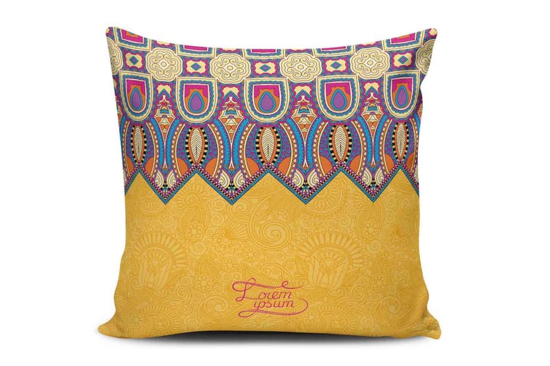 Tyynynpäällinen Cushion Love 45x45 cm - Monivärinen - Kodintekstiilit & matot - Tyyny & torkkupeitto - Tyynynpäälliset