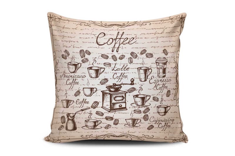 Tyynynpäällinen Cushion Love 45x45 cm - Monivärinen - Kodintekstiilit & matot - Tyyny & torkkupeitto - Tyynynpäälliset