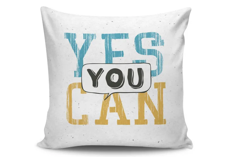 Tyynynpäällinen Kissy 45x45 cm, Monivärinen