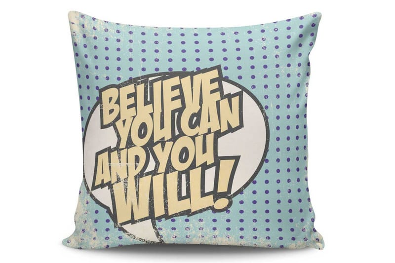 Tyynynpäällinen Kissy 45x45 cm, Monivärinen