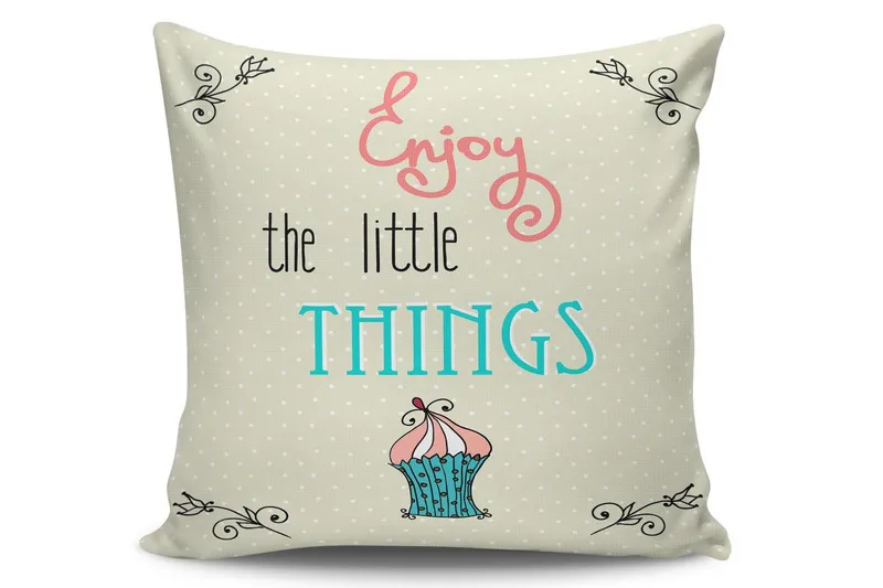 Tyynynpäällinen Kissy 45x45 cm, Monivärinen