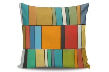 Tyynynpäällinen Kissy 45x45 cm - Monivärinen - Kodintekstiilit & matot - Tyyny & torkkupeitto - Tyynynpäälliset