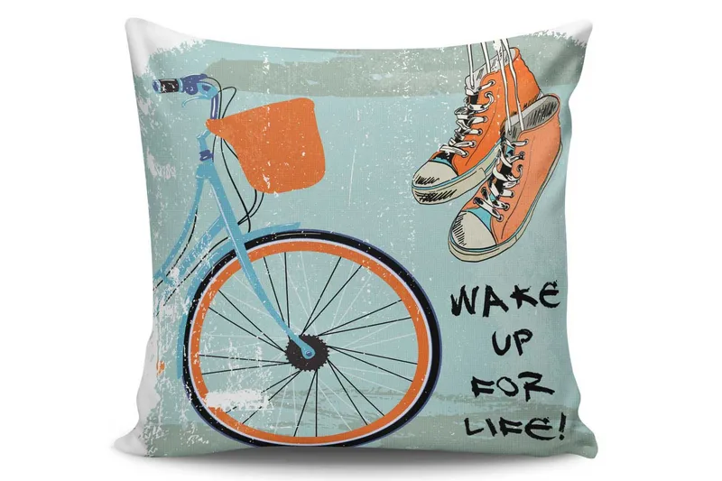 Tyynynpäällinen Kissy 45x45 cm, Monivärinen