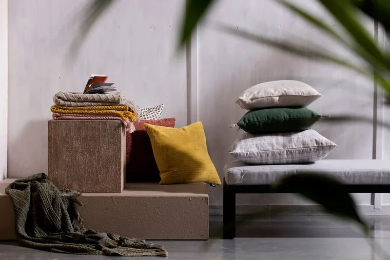 Tyynynpäällinen Square - Kodintekstiilit & matot - Tyyny & torkkupeitto - Tyynynpäälliset