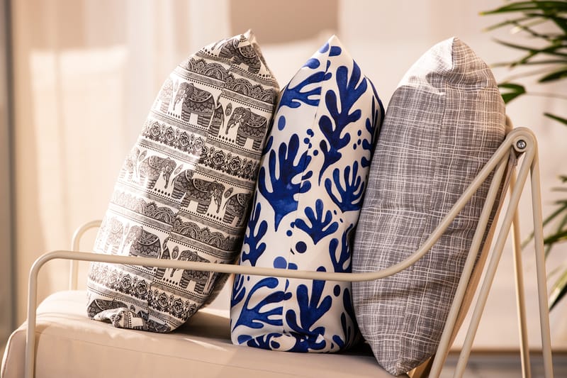 Tyynynpäällinen Stuarte Harmaa - Fritab - Kodintekstiilit & matot - Tyyny & torkkupeitto - Tyynynpäälliset