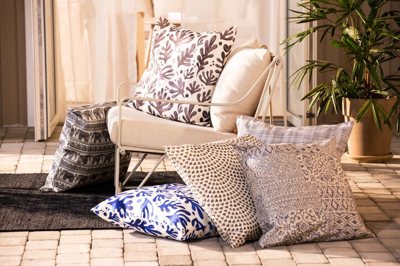 Tyynynpäällinen Stuarte Harmaa - Fritab - Kodintekstiilit & matot - Tyyny & torkkupeitto - Tyynynpäälliset