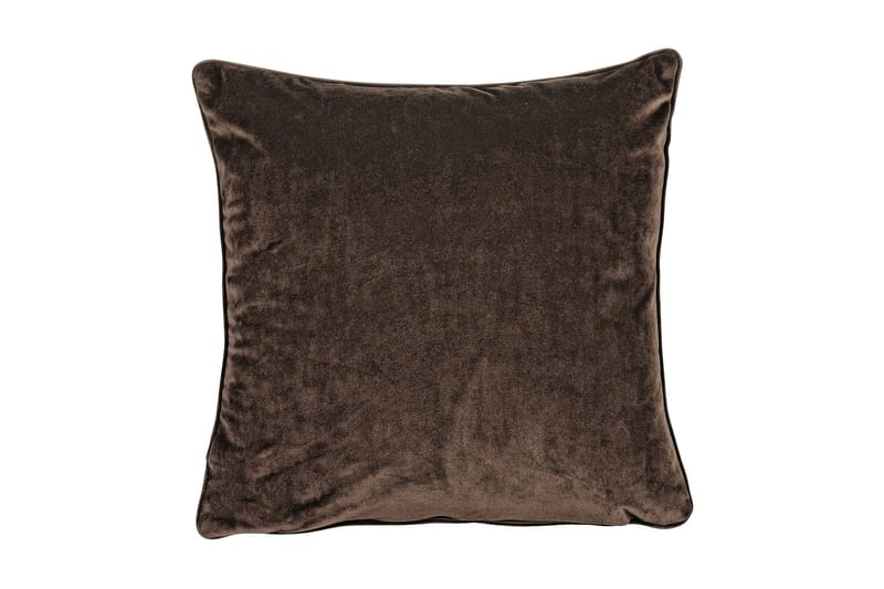 Tyynynpäällinen Velvet 45x45 cm Sametti Kahvi - Fondaco - Kodintekstiilit & matot - Tyyny & torkkupeitto - Tyynynpäälliset
