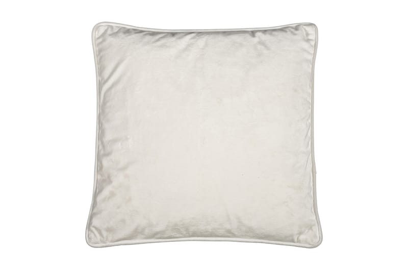 Tyynynpäällinen Velvet 45x45 cm Sametti Luonnonvalkoinen - Fondaco - Kodintekstiilit & matot - Tyyny & torkkupeitto - Tyynynpäälliset