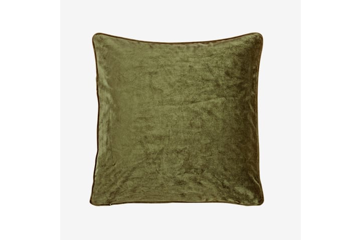 Tyynynpäällinen Velvet 45x45 cm Sametti Oliivinvihreä - Fondaco - Tyynynpäälliset