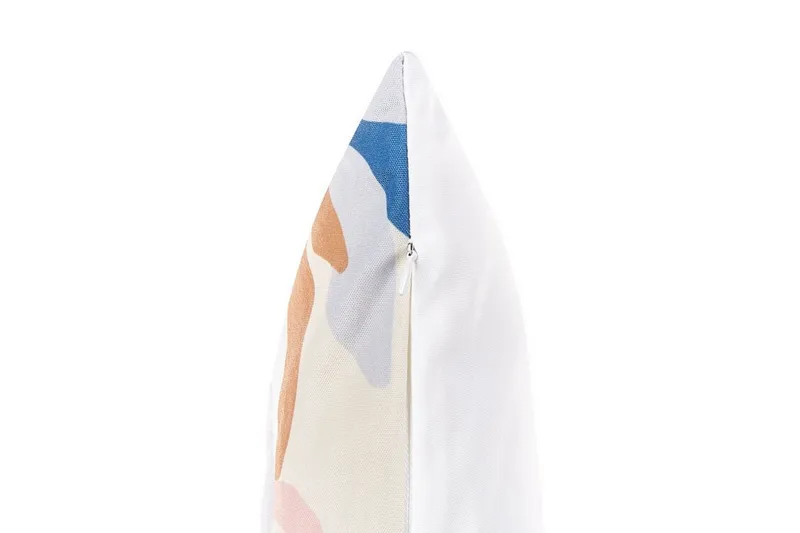 Vernole Ulkotyyny 45x45 cm - Valkoinen/Sininen/Vaaleanpunainen - Kodintekstiilit & matot - Tyyny & torkkupeitto - Ulkotyyny