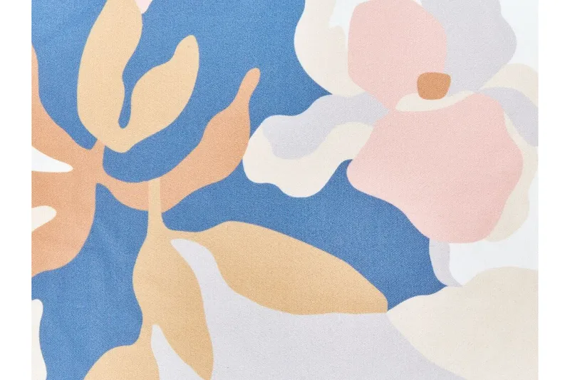 Vernole Ulkotyyny 45x45 cm - Valkoinen/Sininen/Vaaleanpunainen - Kodintekstiilit & matot - Tyyny & torkkupeitto - Ulkotyyny