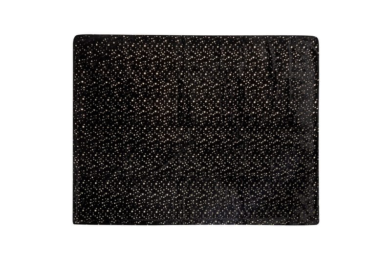 Viltti Alazeya Musta/Kulta, 150x200 cm - Musta/Kulta, 150x200 cm - Kodintekstiilit & matot - Tyyny & torkkupeitto - Torkkupeitto & viltti