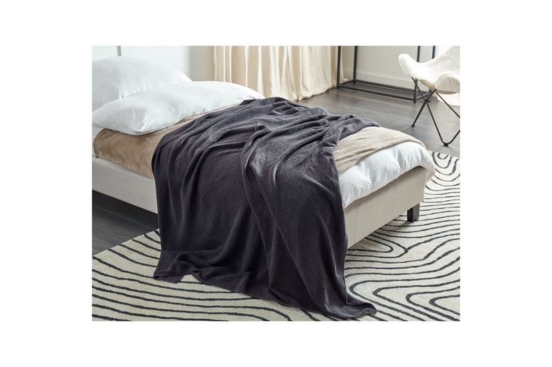 Viltti Asaka Harmaa - Harmaa - Kodintekstiilit & matot - Tyyny & torkkupeitto - Torkkupeitto & viltti