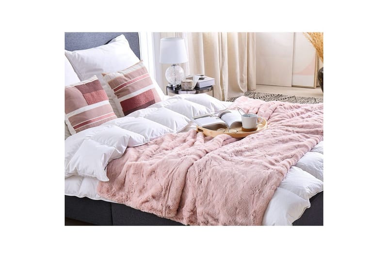 Viltti Chaab Vaaleanpunainen, 200x220 cm - Vaaleanpunainen, 200x220 cm - Kodintekstiilit & matot - Tyyny & torkkupeitto - Torkkupeitto & viltti