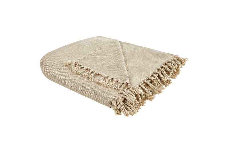 Viltti Chaohani Beige, 150x200 cm - Beige, 150x200 cm - Kodintekstiilit & matot - Tyyny & torkkupeitto - Torkkupeitto & viltti