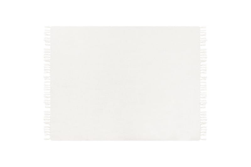 Viltti Chaohani Valkoinen, 150x200 cm - Valkoinen, 150x200 cm - Kodintekstiilit & matot - Tyyny & torkkupeitto - Torkkupeitto & viltti