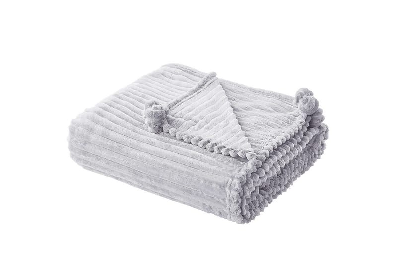 Viltti Kaweri Vaaleanharmaa - Vaaleanharmaa - Kodintekstiilit & matot - Tyyny & torkkupeitto - Torkkupeitto & viltti