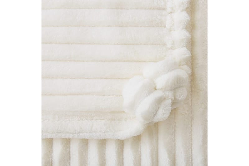 Viltti Kaweri Valkoinen - Valkoinen - Kodintekstiilit & matot - Tyyny & torkkupeitto - Torkkupeitto & viltti