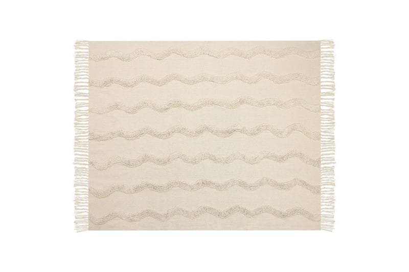 Viltti Khari Beige - Beige - Kodintekstiilit & matot - Tyyny & torkkupeitto - Torkkupeitto & viltti