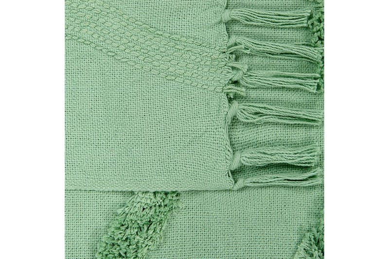 Viltti Khari Vihreä - Vihreä - Kodintekstiilit & matot - Tyyny & torkkupeitto - Torkkupeitto & viltti