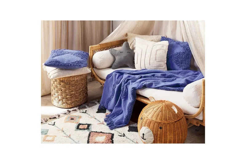 Viltti Khari Violetti - Violetti - Kodintekstiilit & matot - Tyyny & torkkupeitto - Torkkupeitto & viltti