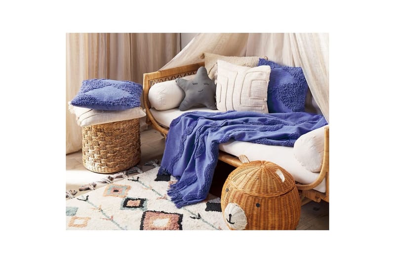 Viltti Khari Violetti - Violetti - Kodintekstiilit & matot - Tyyny & torkkupeitto - Torkkupeitto & viltti