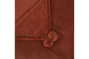 Viltti Saitler Ruskea, 200x220 cm - Ruskea, 200x220 cm - Kodintekstiilit & matot - Tyyny & torkkupeitto - Torkkupeitto & viltti