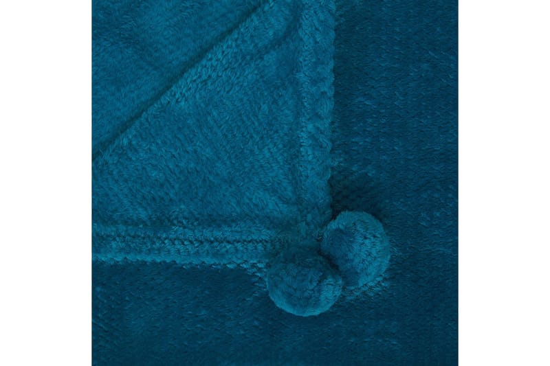 Viltti Saitler Sininen, 200x220 cm - Sininen, 200x220 cm - Kodintekstiilit & matot - Tyyny & torkkupeitto - Torkkupeitto & viltti