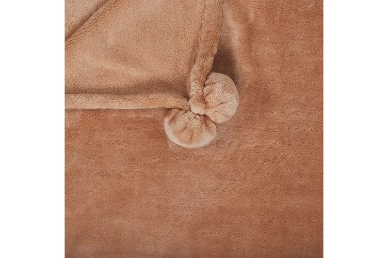 Viltti Terke Ruskea - Ruskea - Kodintekstiilit & matot - Tyyny & torkkupeitto - Torkkupeitto & viltti