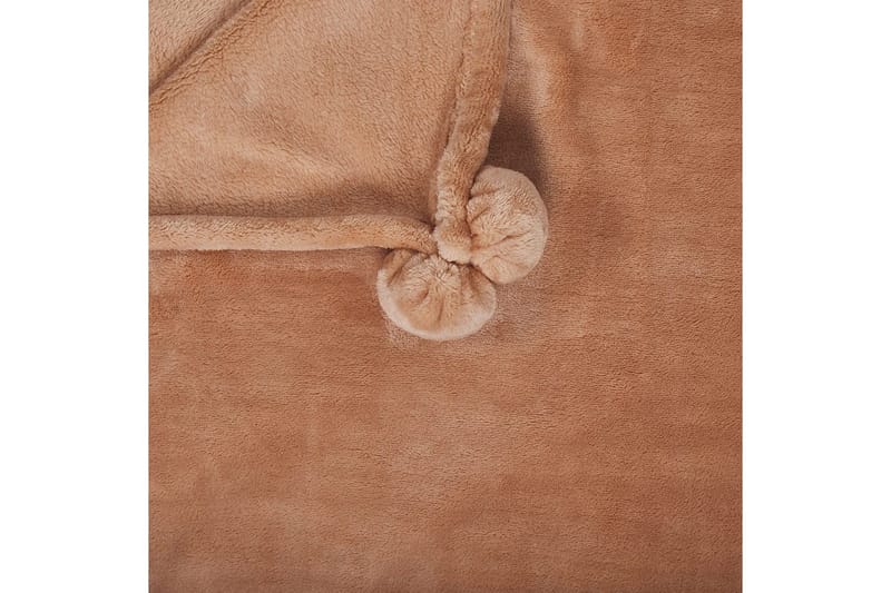 Viltti Terke Ruskea - Ruskea - Kodintekstiilit & matot - Tyyny & torkkupeitto - Torkkupeitto & viltti