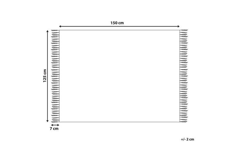 Viltti Yarsa Beige - Beige - Kodintekstiilit & matot - Tyyny & torkkupeitto - Torkkupeitto & viltti