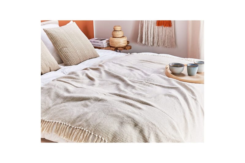 Viltti Yarsa Beige - Beige - Kodintekstiilit & matot - Tyyny & torkkupeitto - Torkkupeitto & viltti