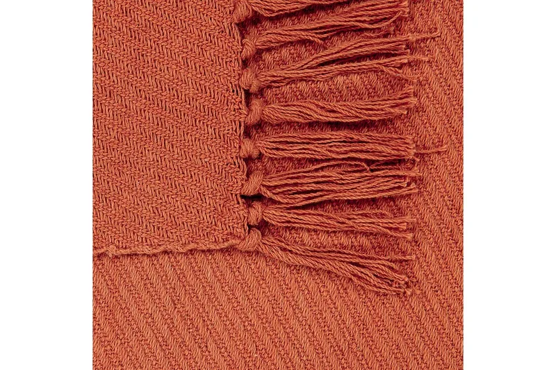 Viltti Yarsa Punainen - Punainen - Kodintekstiilit & matot - Tyyny & torkkupeitto - Torkkupeitto & viltti