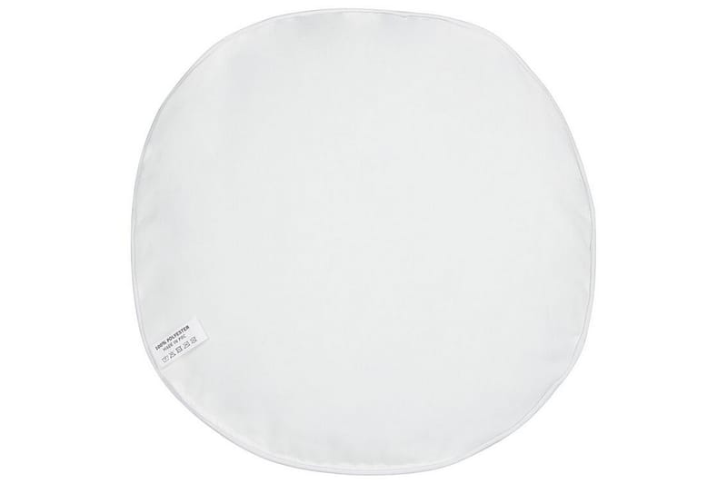 Vulcin Ulkotyyny 40 cm Pyöreä 2 kpl - Mustavalkoinen - Kodintekstiilit & matot - Tyyny & torkkupeitto - Ulkotyyny