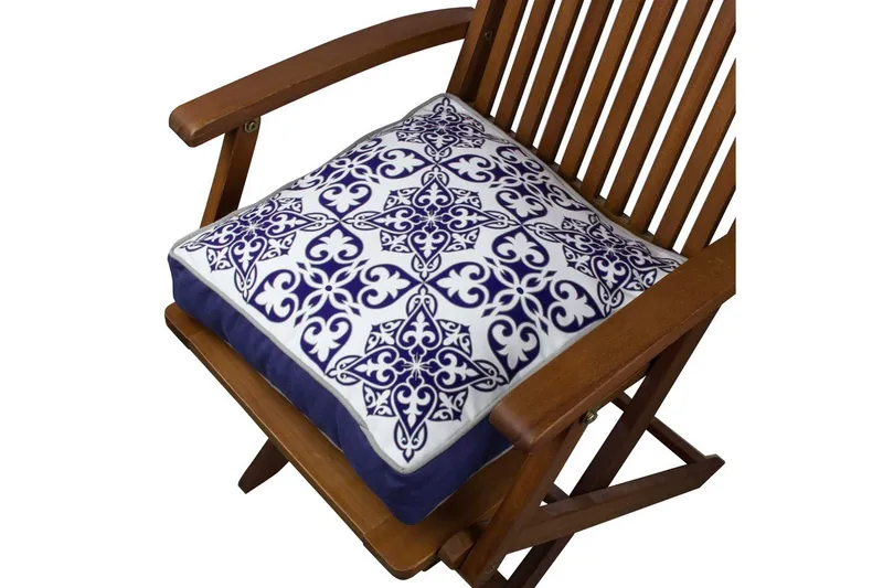 Zyvra Sisätyyny 42x42 cm - Sininen - Kodintekstiilit & matot - Tyyny & torkkupeitto - Sisätyyny