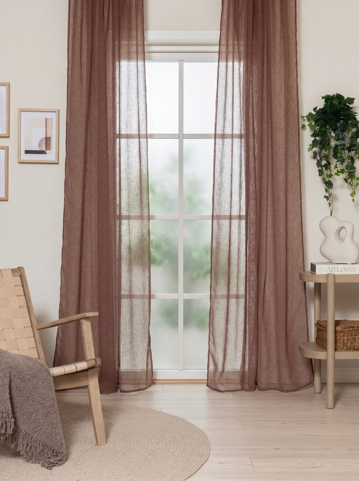 Verho Alice 140x250 cm - Ruoste