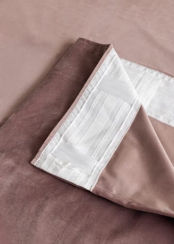 Verho Elsa 140x250 cm - Puuterinroosa - Kodintekstiilit & matot - Verhot - Sivuverho - Verho rypytysnauhalla