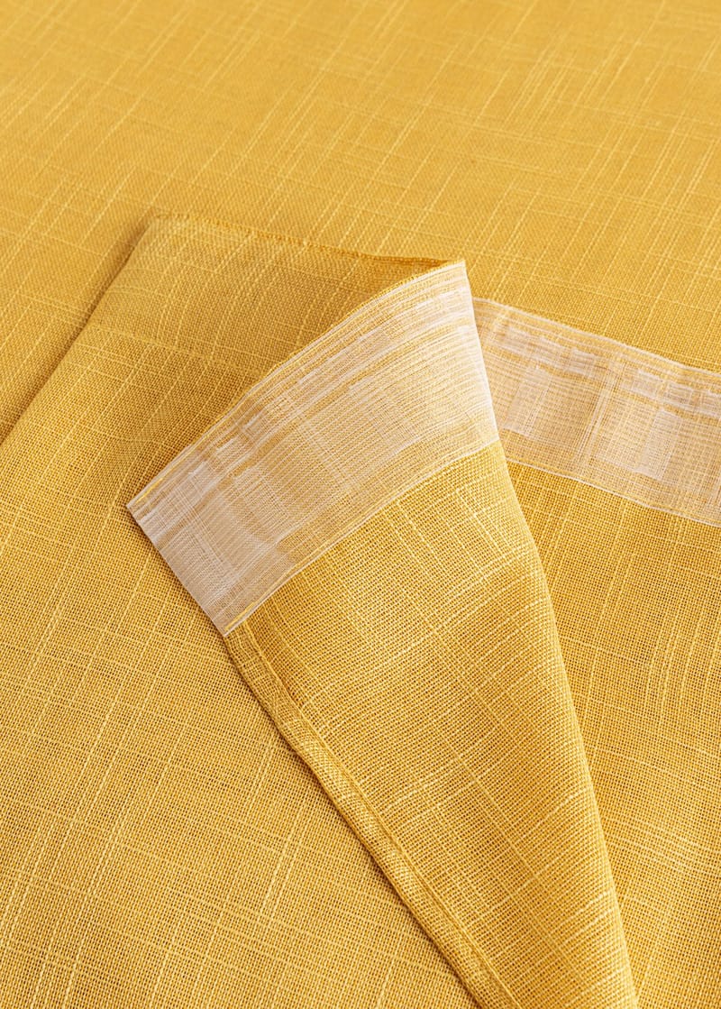 Verho Stella 140x250 cm - Keltainen - Kodintekstiilit & matot - Verhot