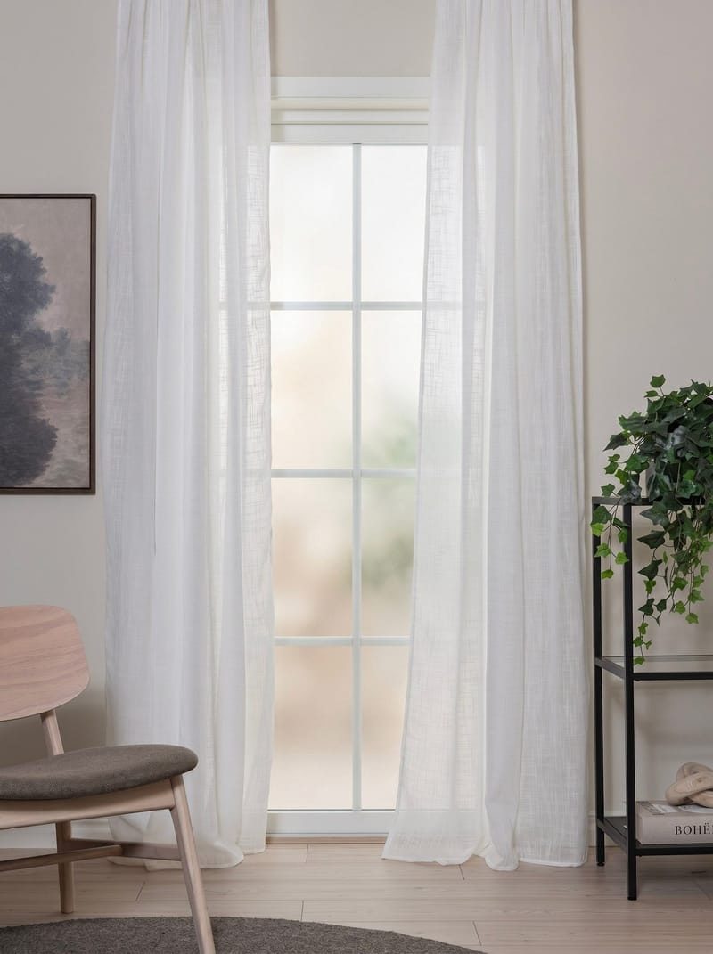 Verho Stella 140x250 cm - Kerma - Kodintekstiilit & matot - Verhot