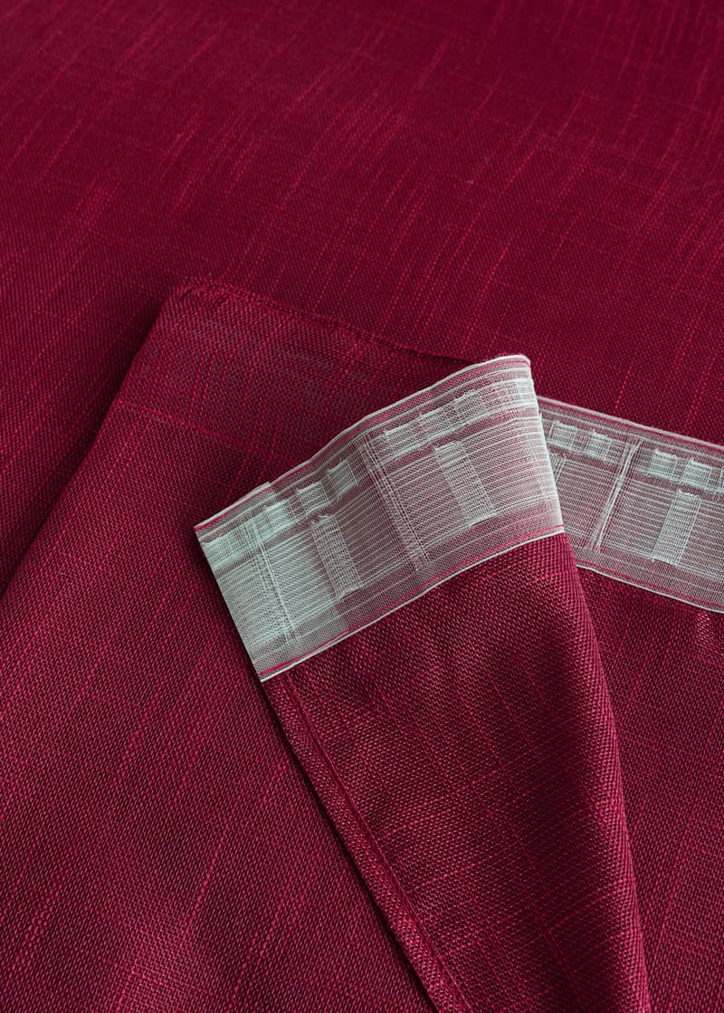 Verho Stella 140x250 cm - Punainen - Kodintekstiilit & matot - Verhot