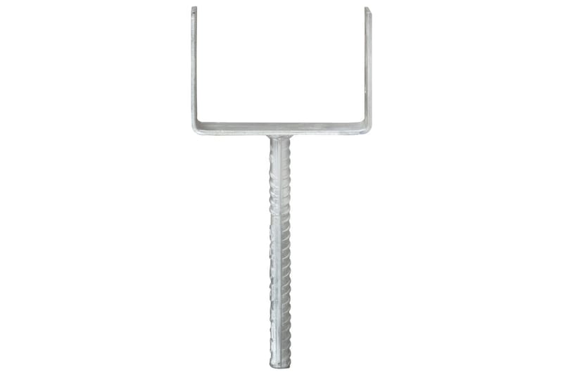 Aita-ankkurit 6 kpl hopea 14x6x30 cm galvanoitu teräs - Kodintekstiilit & matot - Verhot