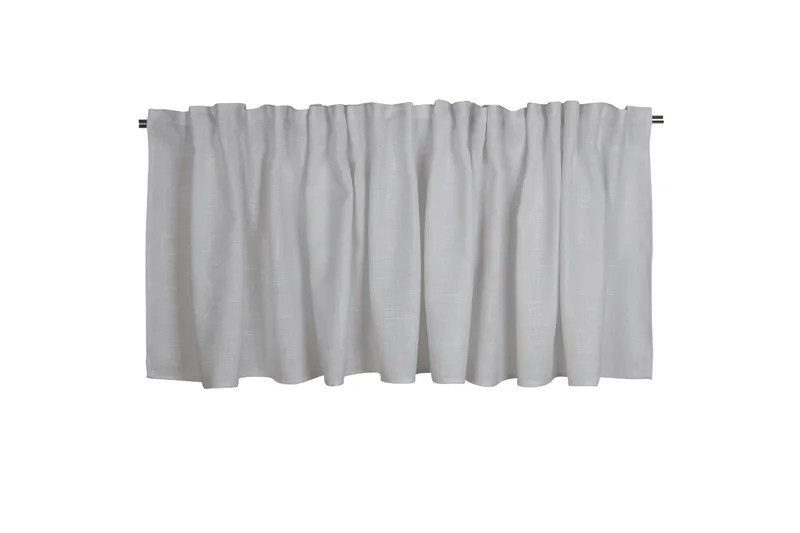 Alan verhokappa 55 cm - Valkoinen - Kodintekstiilit & matot - Verhot - Sivuverho - Lenkkiverho