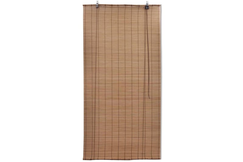 Bambu rullaverhot 2 kpl 100 x 160 cm ruskea - Ruskea - Kodintekstiilit & matot - Verhot