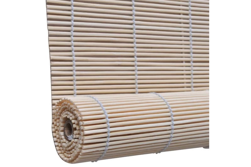 Bamburullaverhot 2 kpl 120x160 cm - Beige - Kodintekstiilit & matot - Verhot