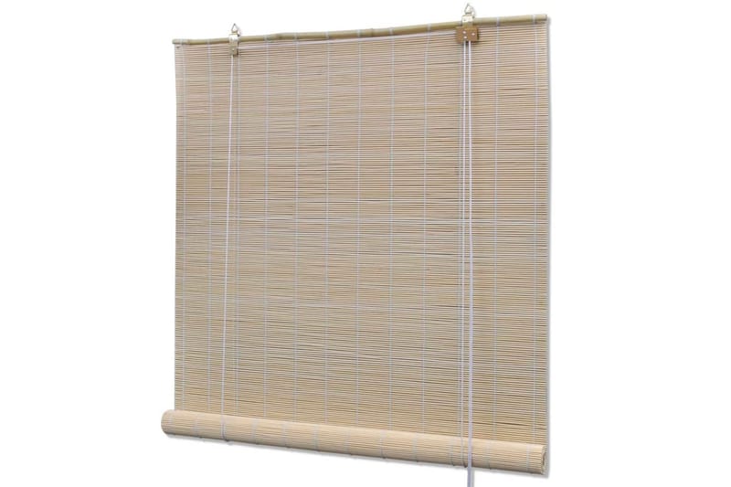Bamburullaverhot 4 kpl 120x160 cm - Beige - Kodintekstiilit & matot - Verhot