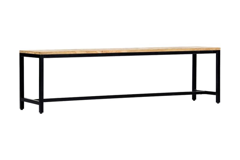 Ruokailupenkki 160 cm karkea mangopuu - Ruskea - Kodintekstiilit & matot - Verhot
 - Kaihtimet